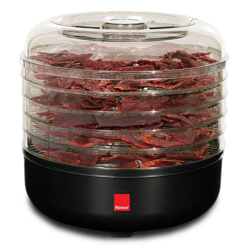 Ronco - 5 Tray Food Dehydrator - Black