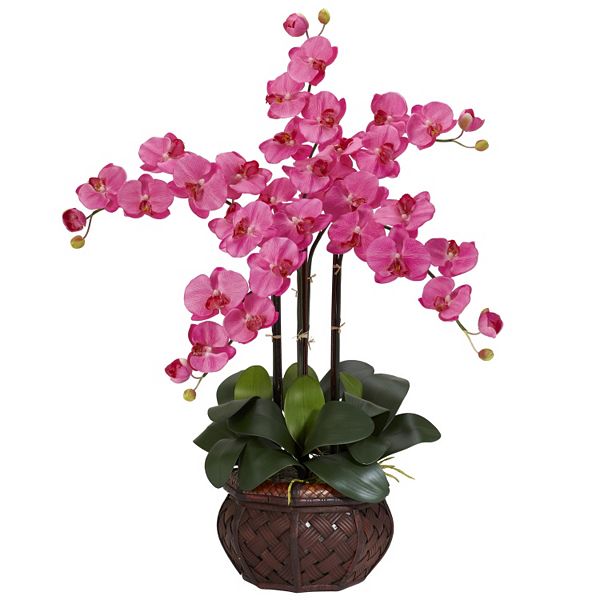 nearly natural Silk Phalaenopsis Floral Arrangement