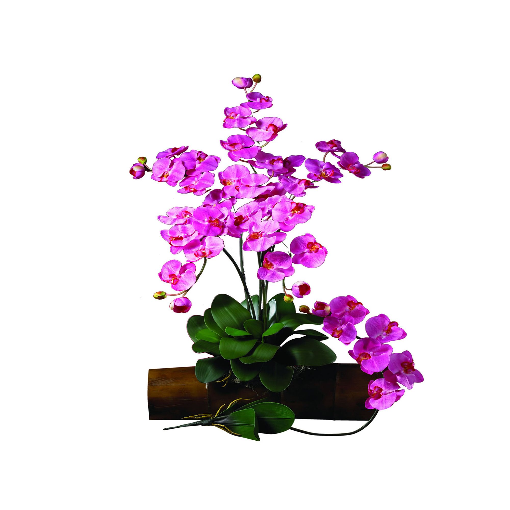 nearly natural 12-pc. Silk Phalaenopsis Stem Set, Dark Pink