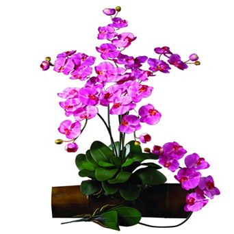 nearly natural 12 pc Silk Phalaenopsis Stem Set