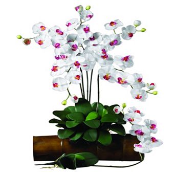 nearly natural 12 pc Silk Phalaenopsis Stem Set