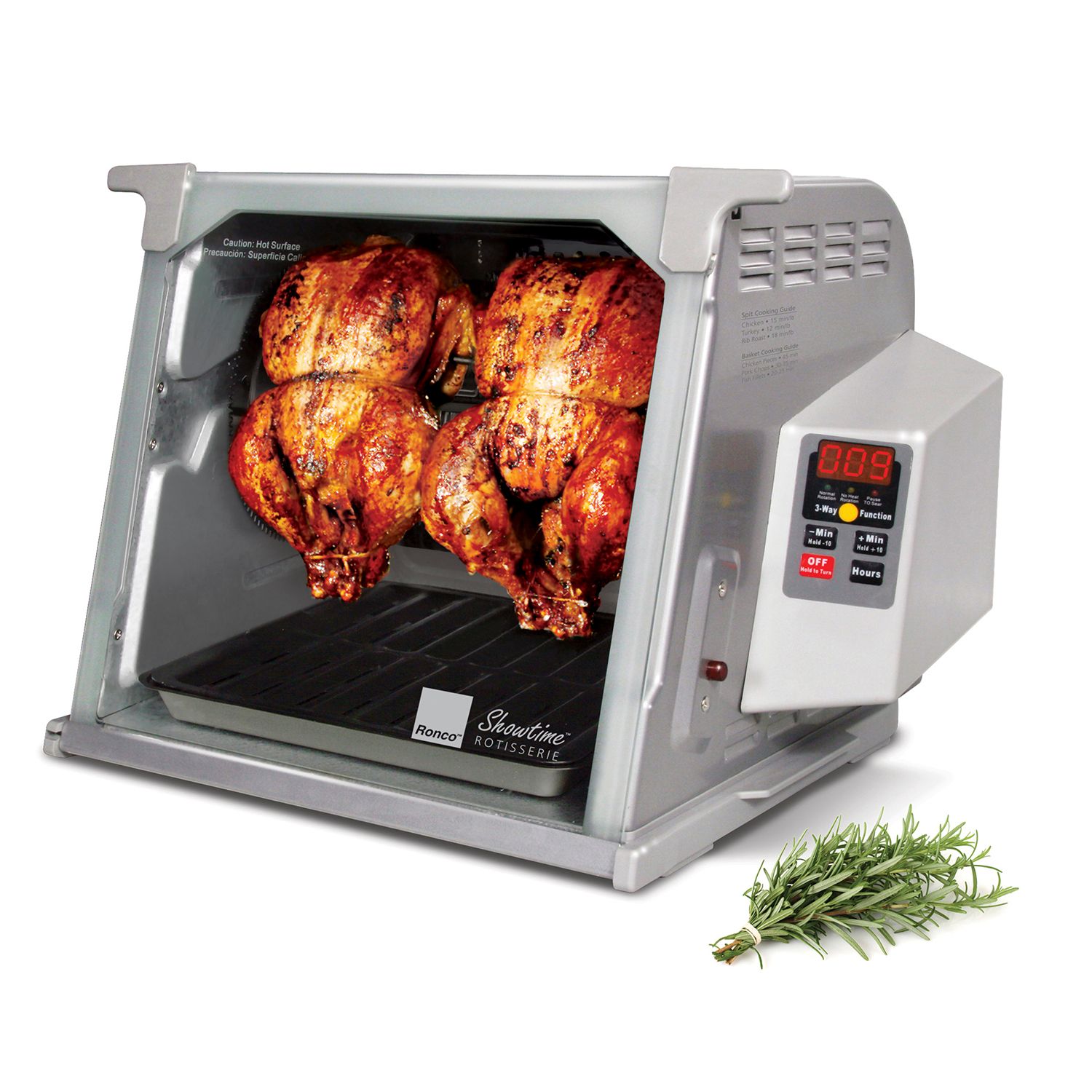 Stainless Steel Rotisserie Oven