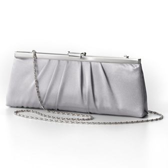 Gunne Sax by Jessica McClintock® Pleated Satin Convertible Clutch