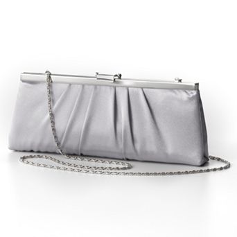 Gunne Sax by Jessica McClintock® Pleated Satin Convertible Clutch