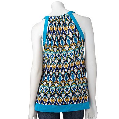Apt. 9® Geometric Halter Top