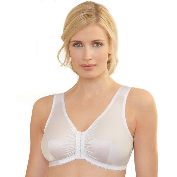 Glamorise Womens Complete Comfort Wirefree Front Close Leisure Bra #1803 