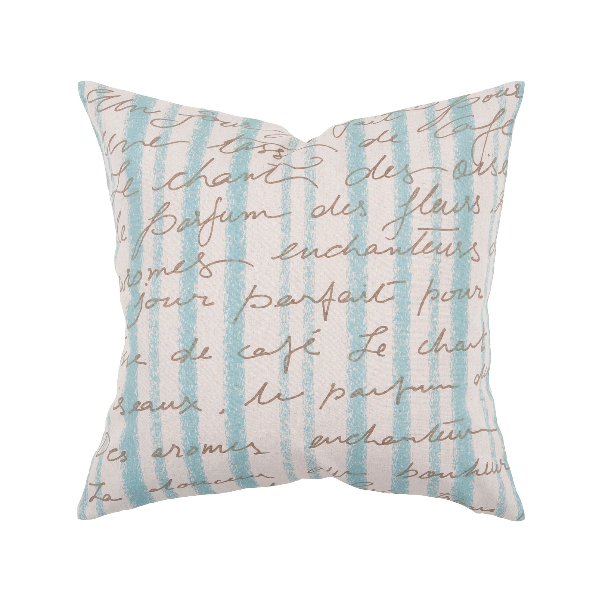Decor 140 Rorschach Decorative Pillow - 22 x 22, Blue