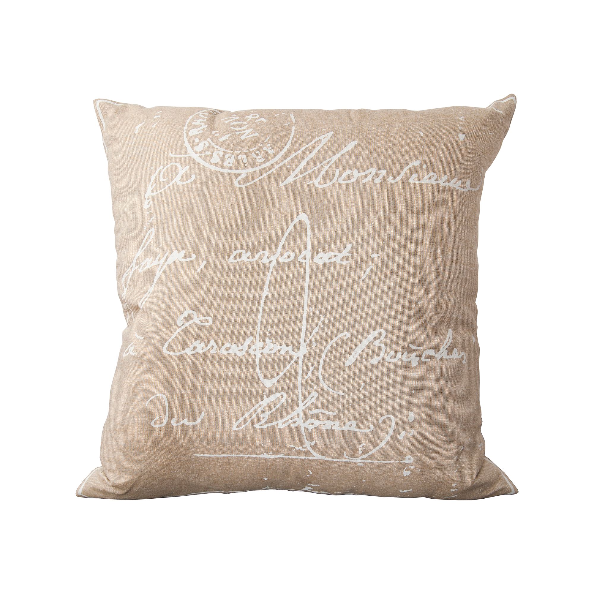 Decor 140 Val Decorative Pillow - 22 x 22, Dark Brown