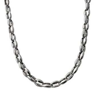 Gold LLC Stainless Steel Anchor Necklace - Men