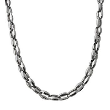 Stainless Steel Anchor Necklace Men