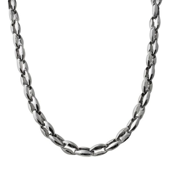 Stainless Steel Anchor Necklace - Men