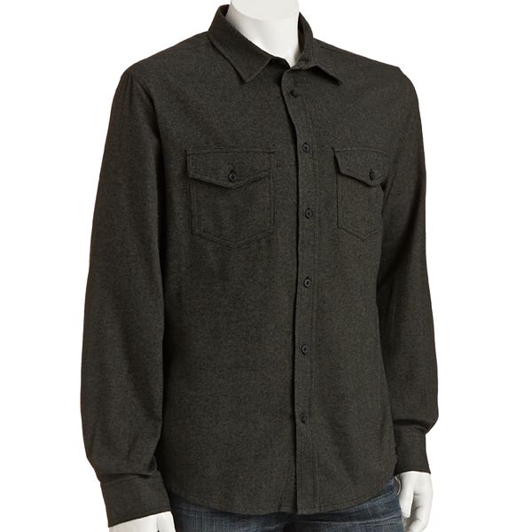 Tony Hawk® Solid Flannel Shirt - Men