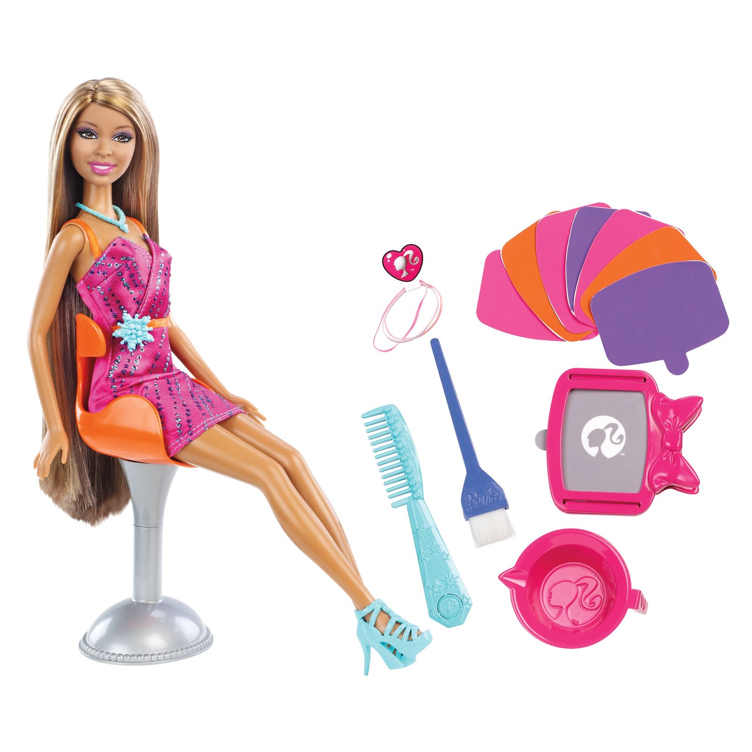 Barbie Color Stylin' Hair Doll by Mattel