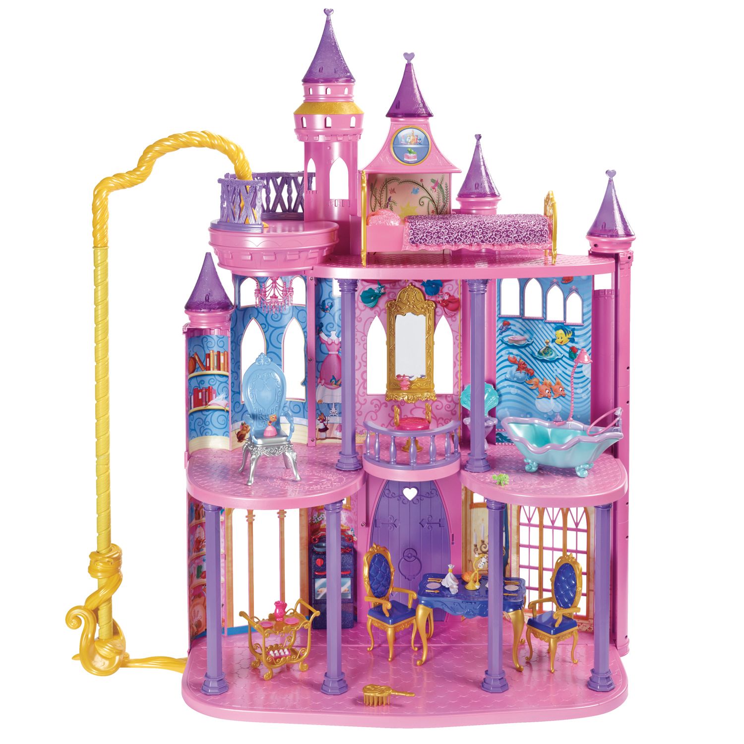 barbie disney castle