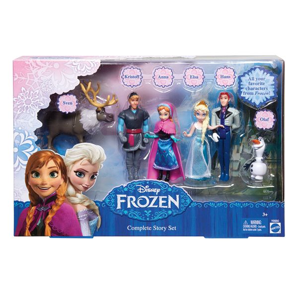 Dapper vaccinatie levenslang Disney's Frozen Small Doll Complete Story Play Set by Mattel