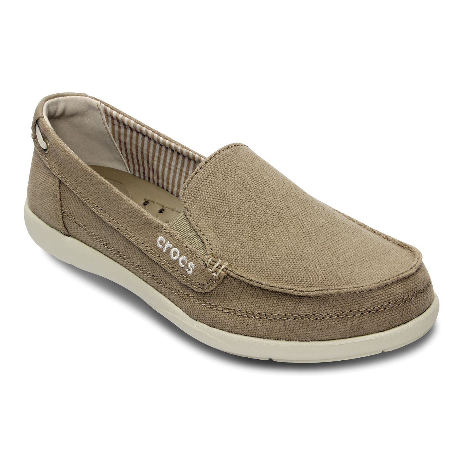 crocs women's canvas loafers