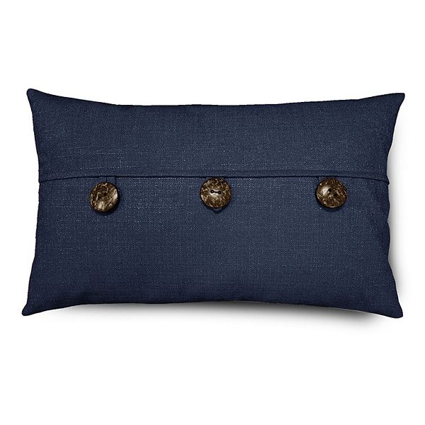 Sonoma Goods For Life® Dynasty 15" x 24" Throw Pillow - Indigo (15X24)