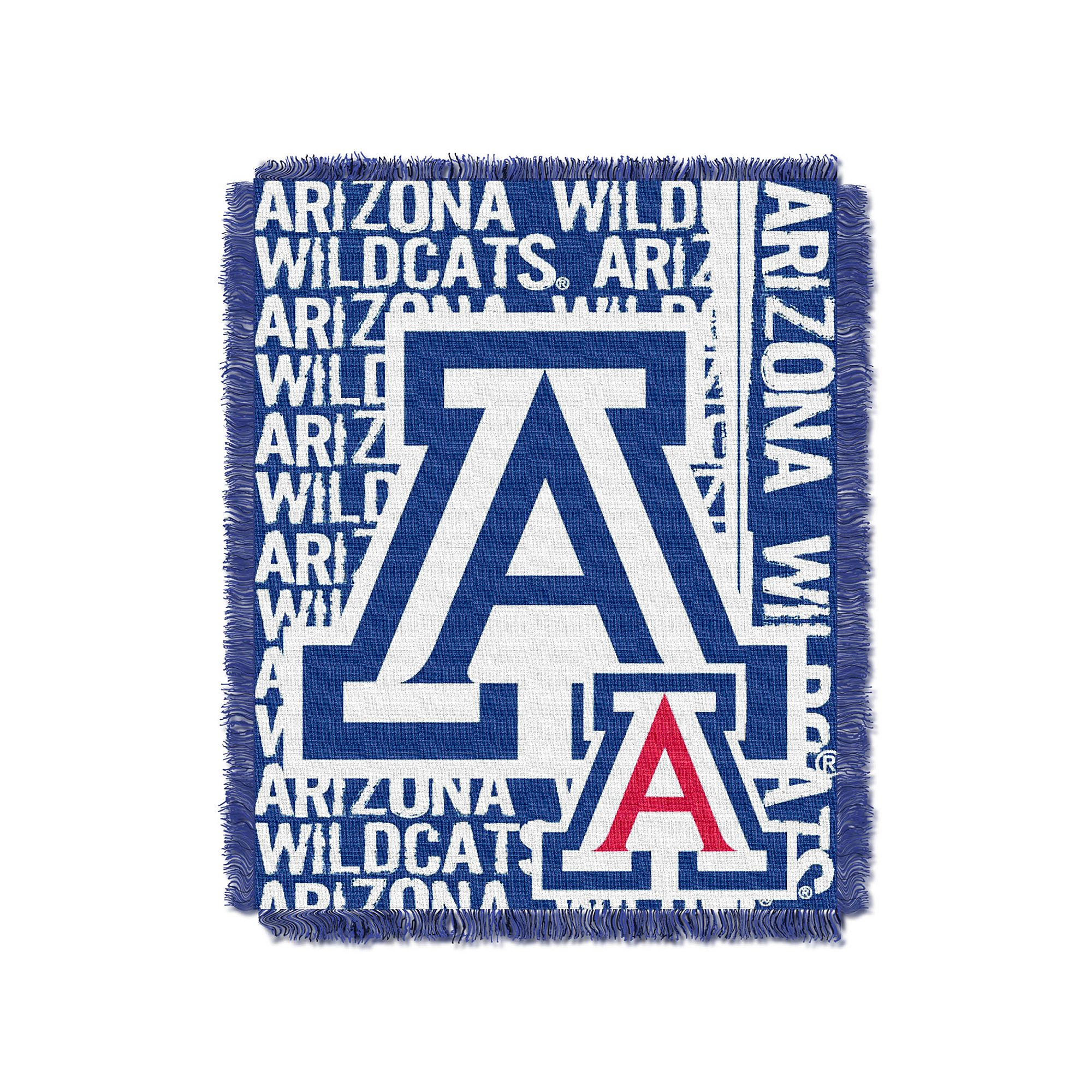 Arizona Wildcats Jacquard Throw Blanket by Northwest, Team