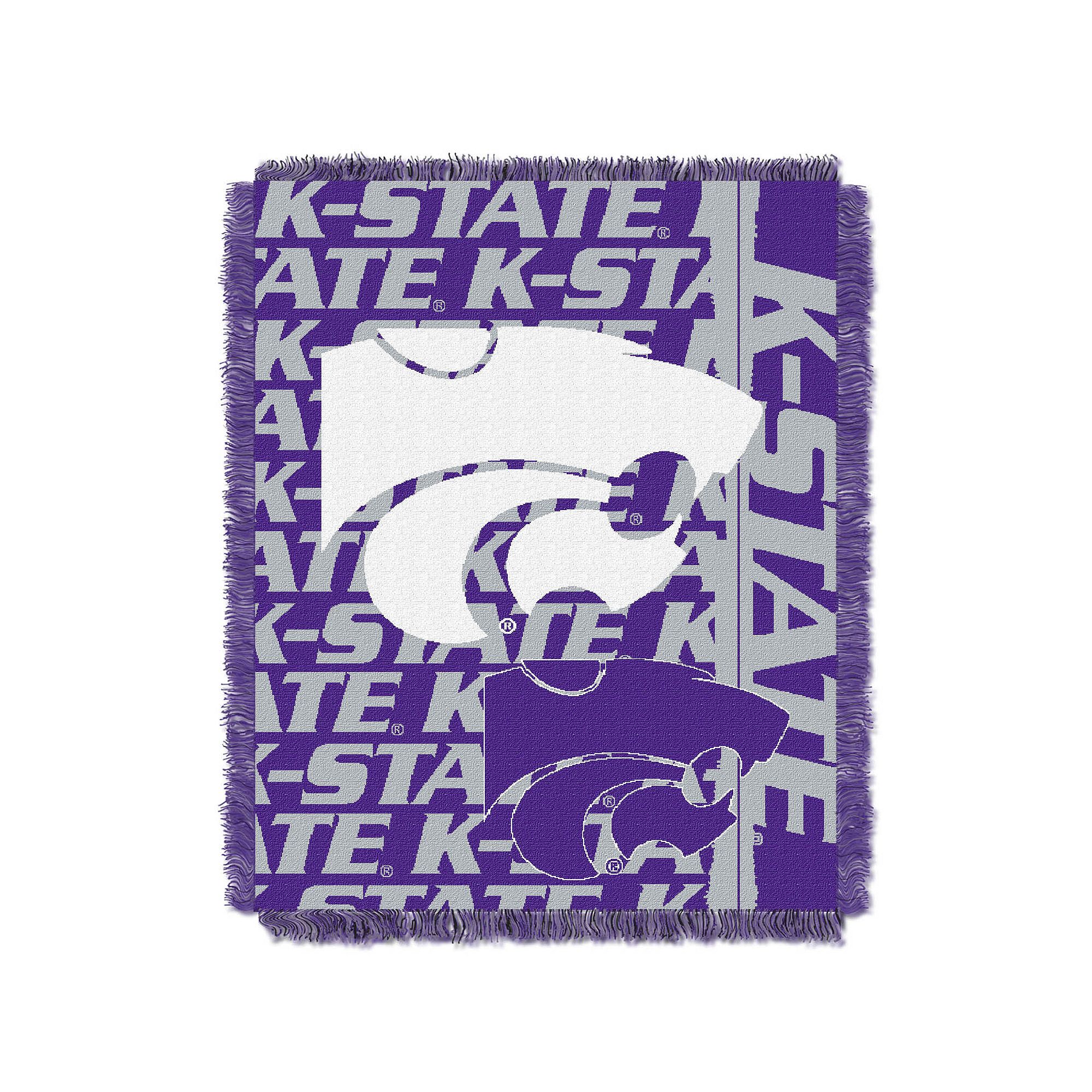 Kansas State Wildcats Jacquard Throw Blanket by Northwest, Team