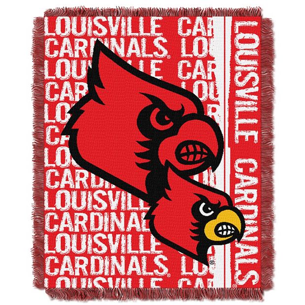 Louisville Cardinals Jacquard Throw Blanket by Northwest