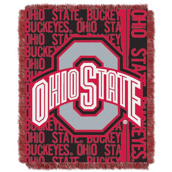 Ohio State Buckeyes Jacquard Throw Blanket by Northwest