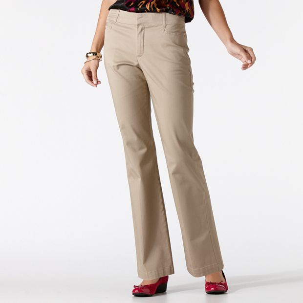 Gloria Vanderbilt Pants Womens 8 Lillian Belted Skimmer Spring