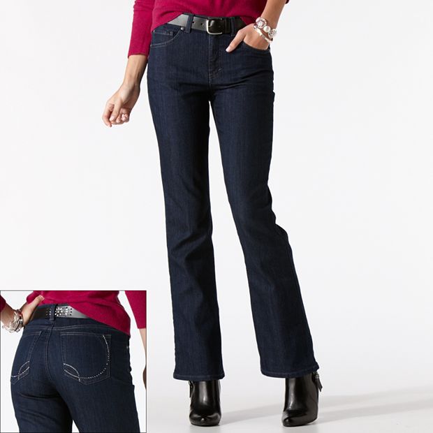 Gloria vanderbilt jeans with best sale embellished pockets