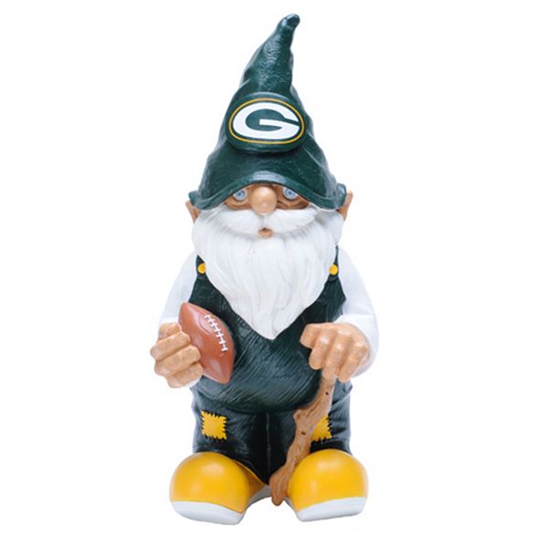 Green Bay Packers Gnome Holding Stick