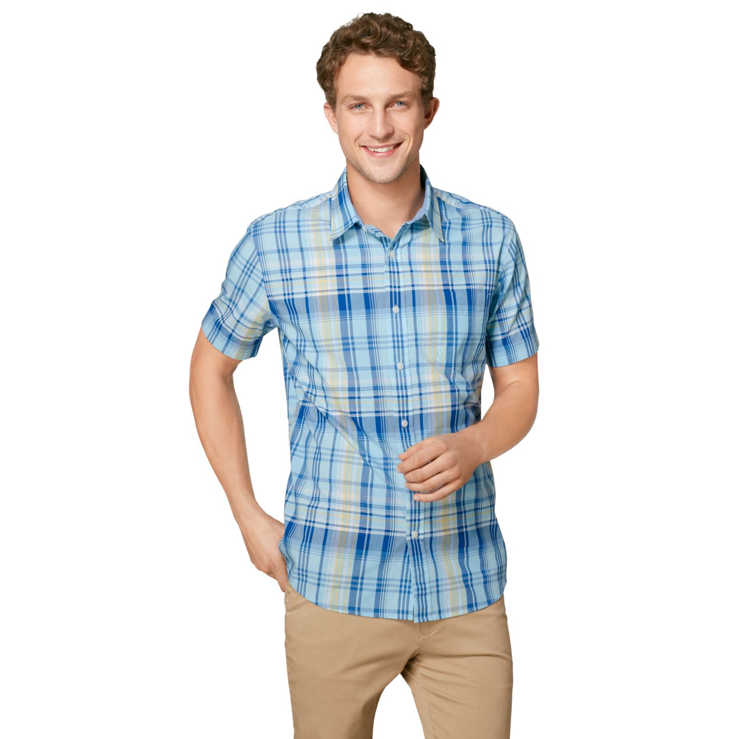 kohls mens casual shirts