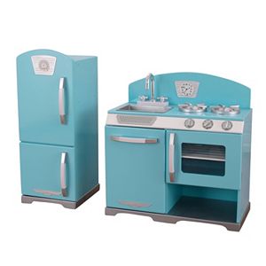 KidKraft Retro Kitchen & Refrigerator Play Set