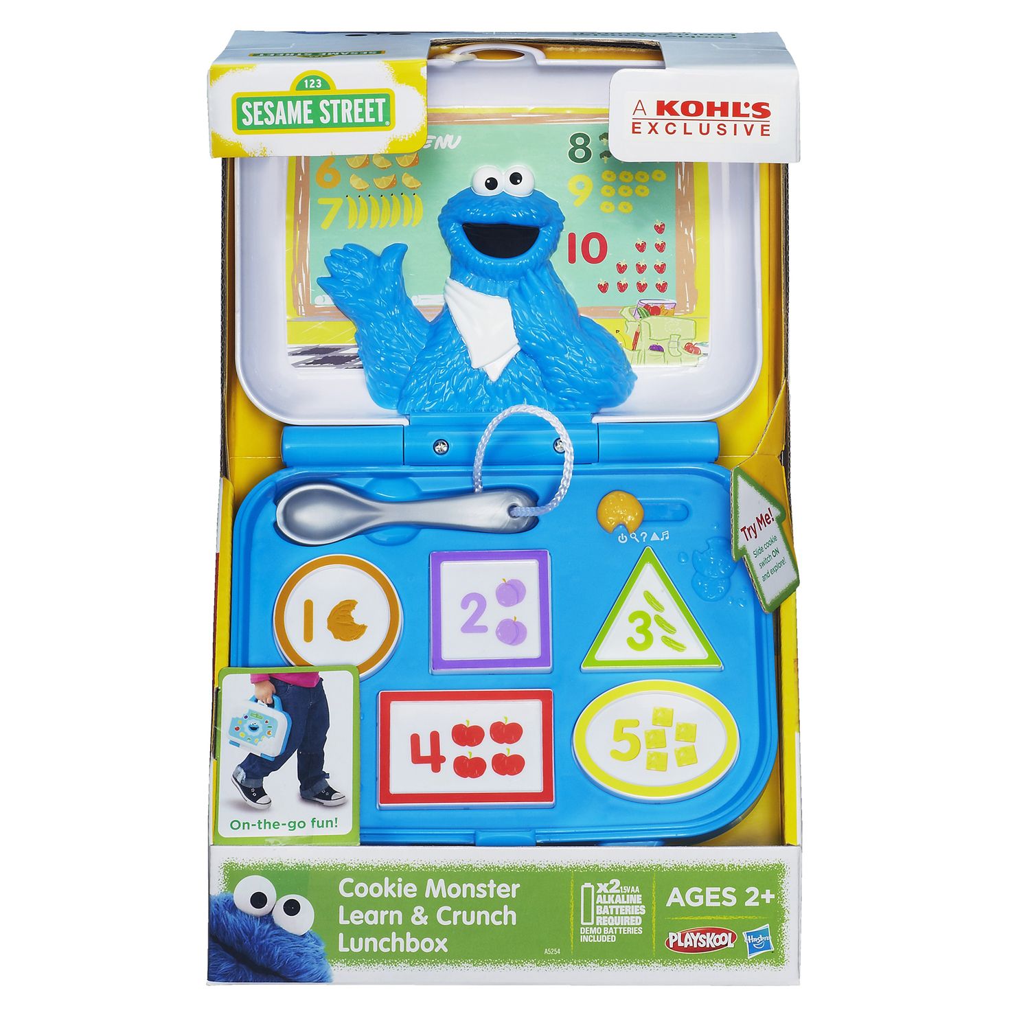 playskool cookie monster numbers