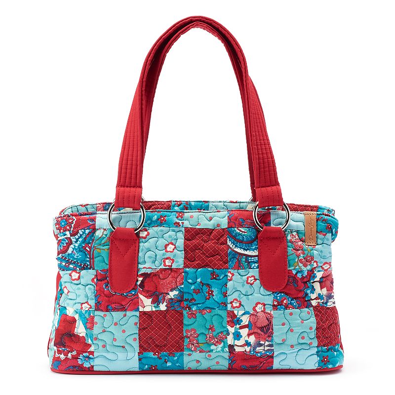 UPC 754069130283 product image for Donna Sharp Reese Quilted Patchwork Satchel, Multicolor | upcitemdb.com