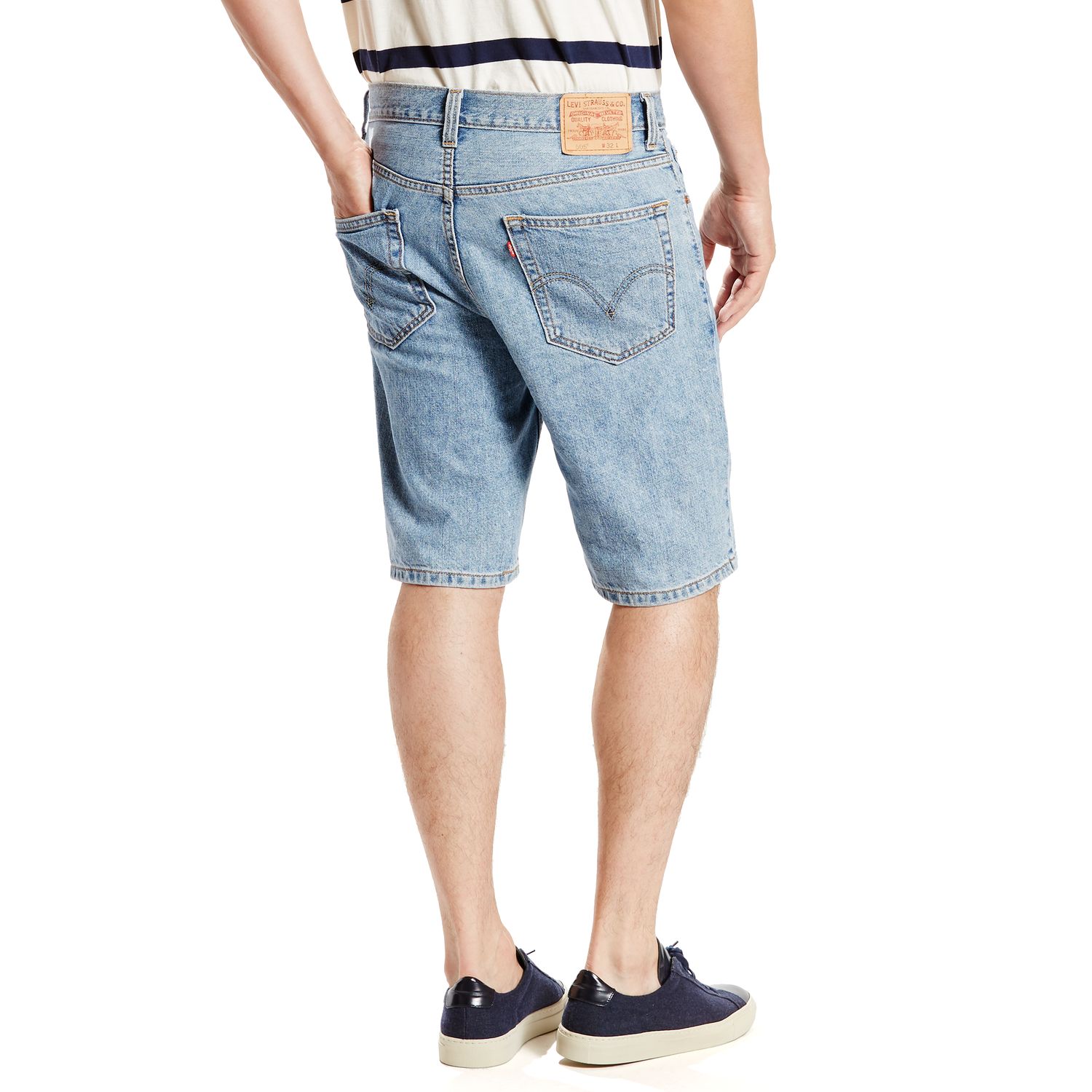 mens levi jean shorts