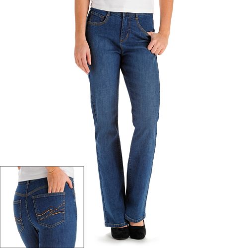 Lee Wynn Comfort Waist Bootcut Jeans Women S