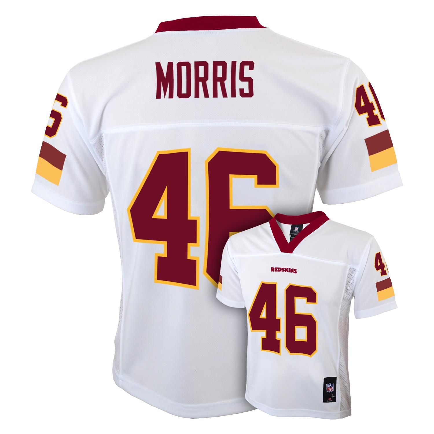 redskins morris jersey