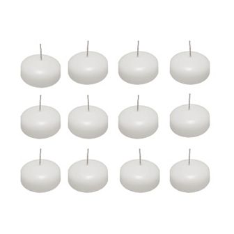LumaBase 12 pk Small Floating Candles - Indoor & Outdoor