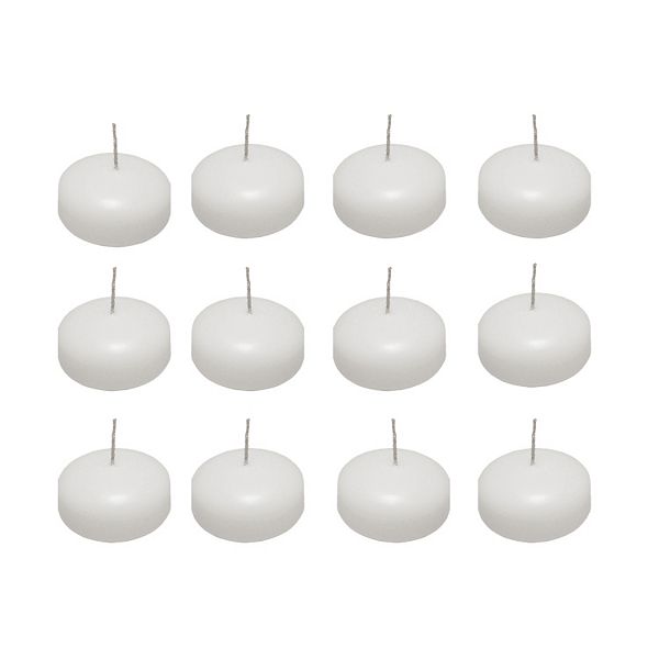 LumaBase 12-pk. Small Floating Candles - Indoor & Outdoor