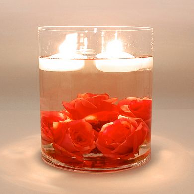 LumaBase 12-pk. Small Floating Candles - Indoor and Outdoor