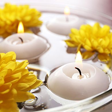 LumaBase 12-pk. Small Floating Candles - Indoor and Outdoor