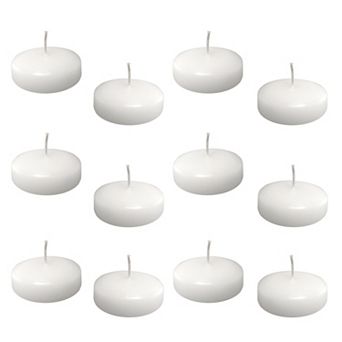 LumaBase 12 pk Large Floating Candles - Indoor & Outdoor