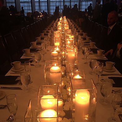 LumaBase 12-pk. Large Floating Candles- Indoor and Outdoor