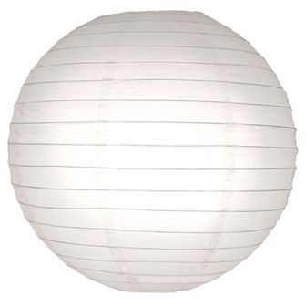 LumaBase 5 pk Round Paper Lantern Set