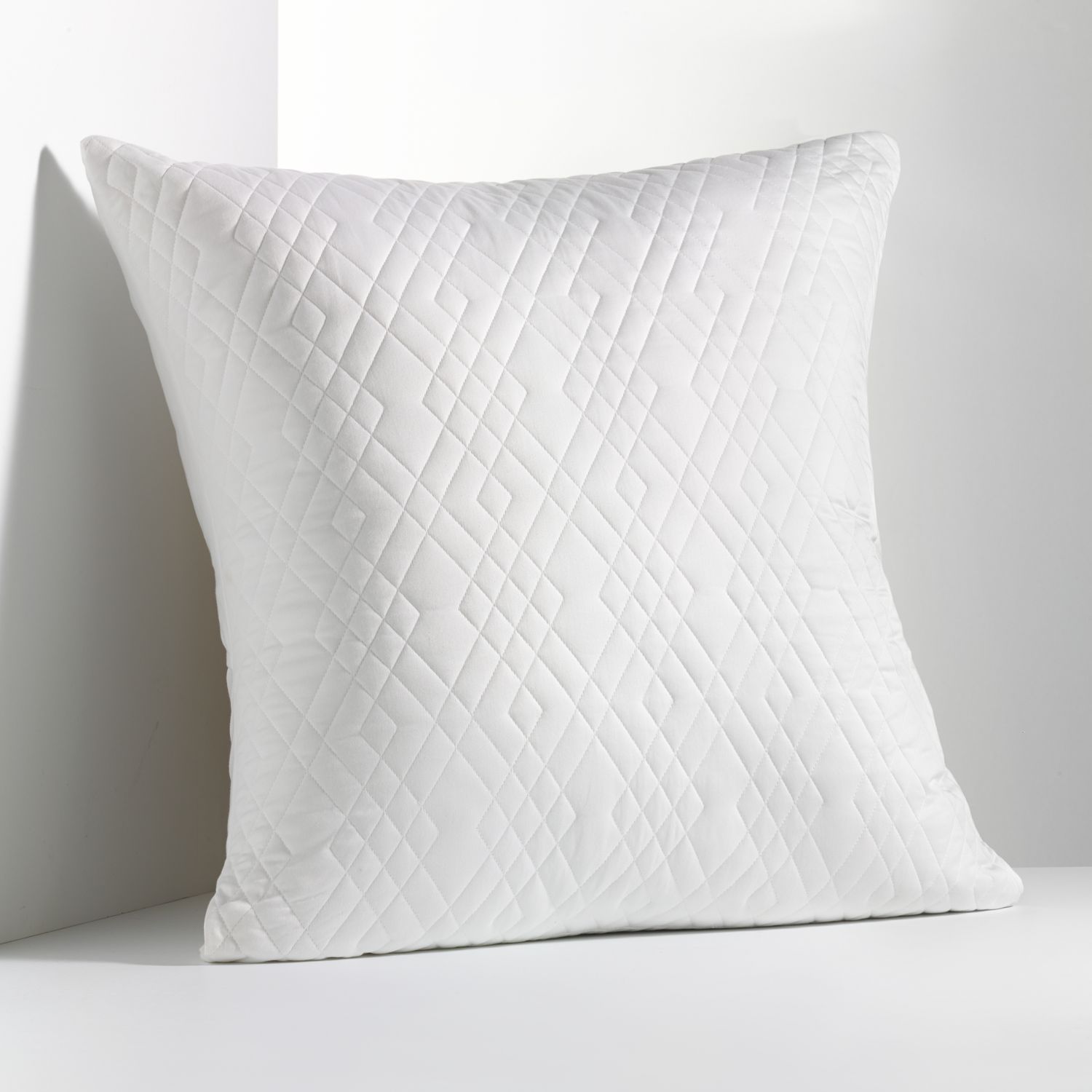 quilted euro pillow shams
