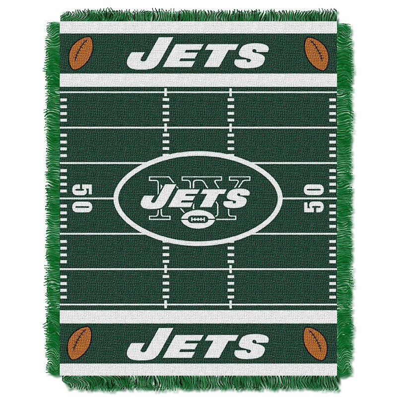 New York Jets Baby Jacquard Throw, Multicolor