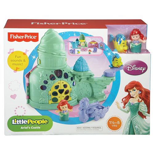 Disney Princess Little People Ariel's Castle by FisherPrice
