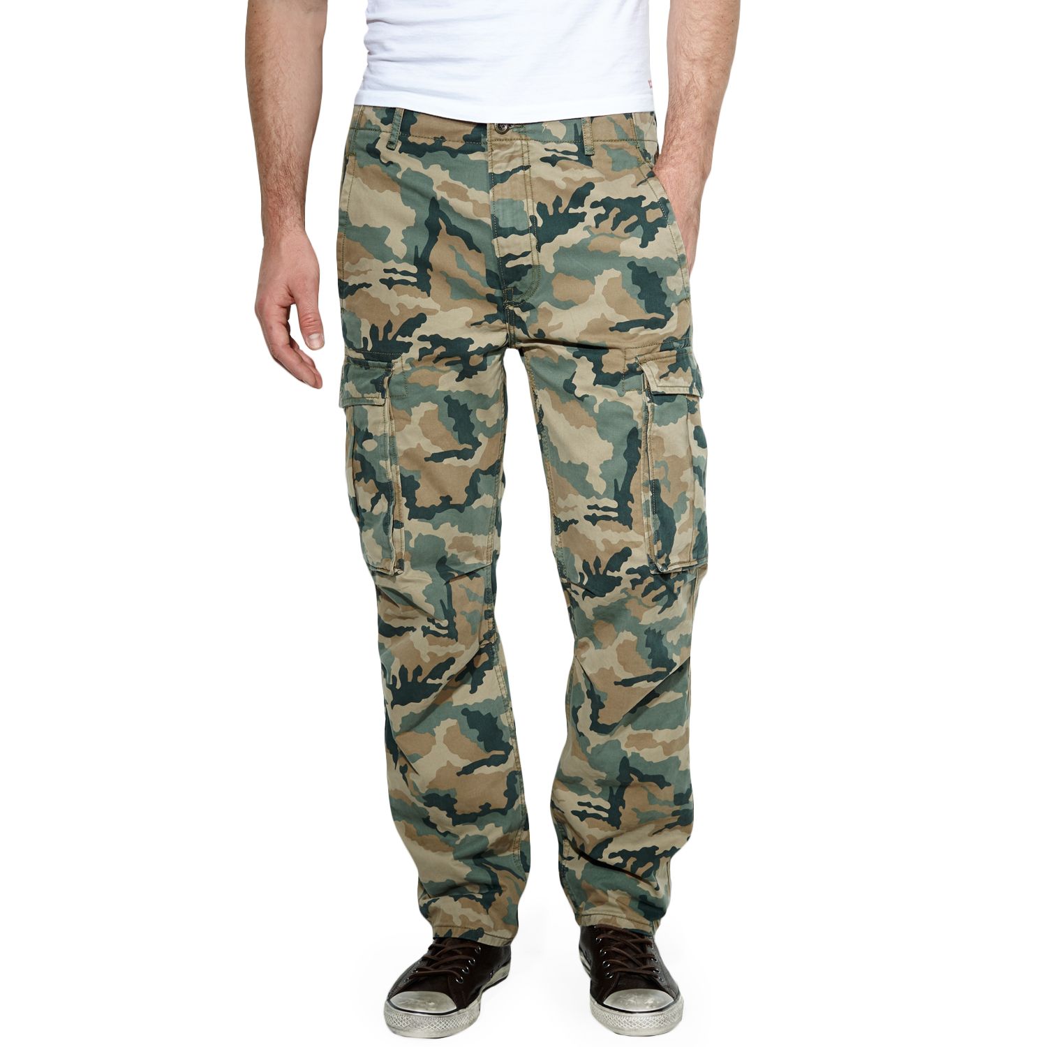 mens levi camo jeans