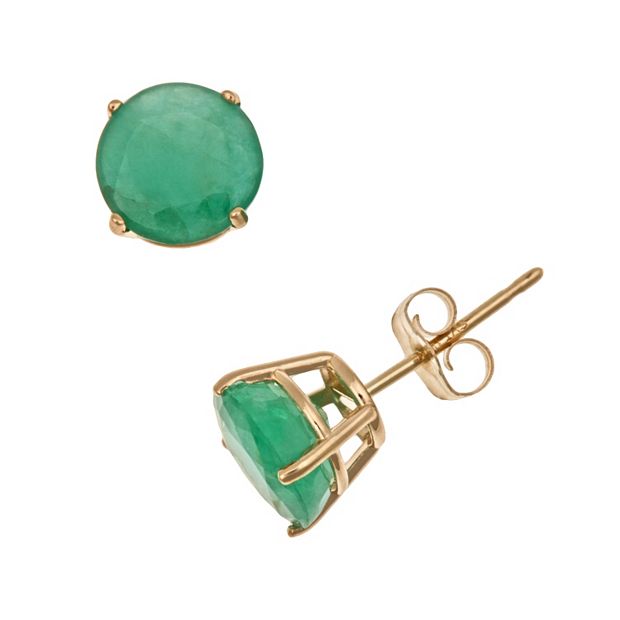 Kohls emerald outlet earrings