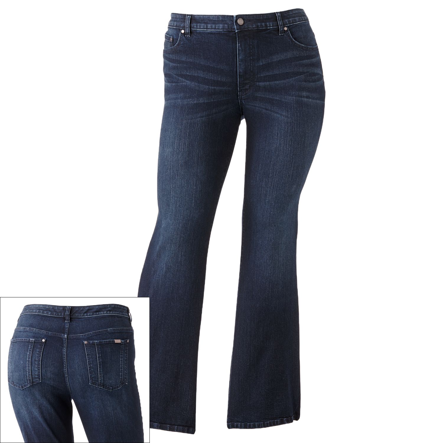 jennifer lopez bootcut jeans plus size