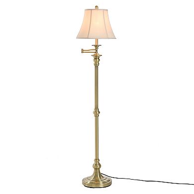 Antique Swing Arm Floor Lamp