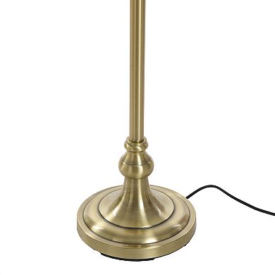 Antique Swing Arm Floor Lamp